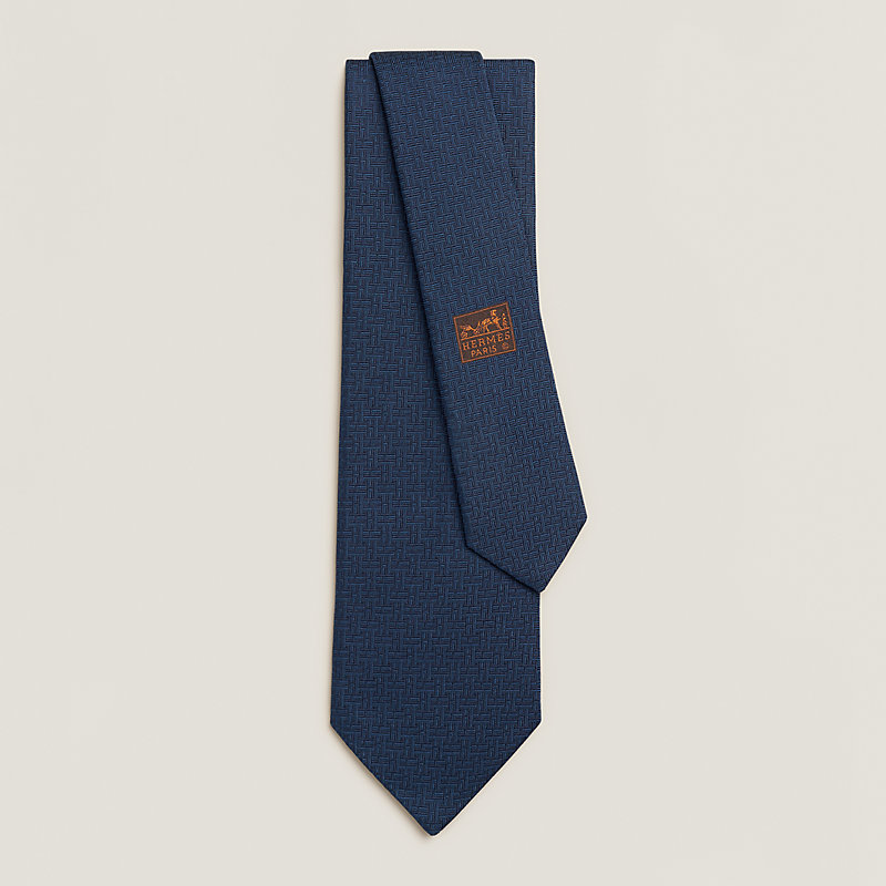 H Trefles tie 8 cm | Hermès UK